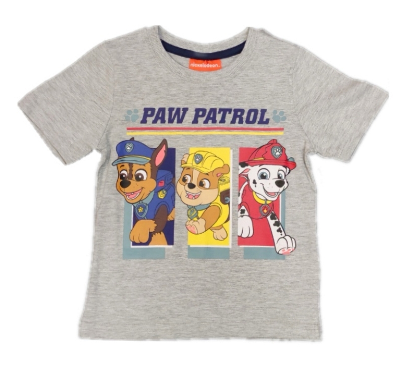 PAW Patrol T-Shirt Grau Chase, Marshall & Rubble